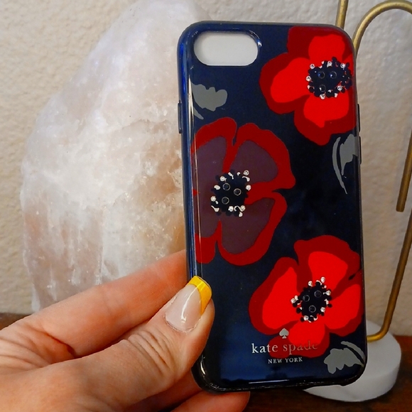 kate spade Other - Kate Spade Red Floral iPhone 7 Case Or Crafting Re-Purpose